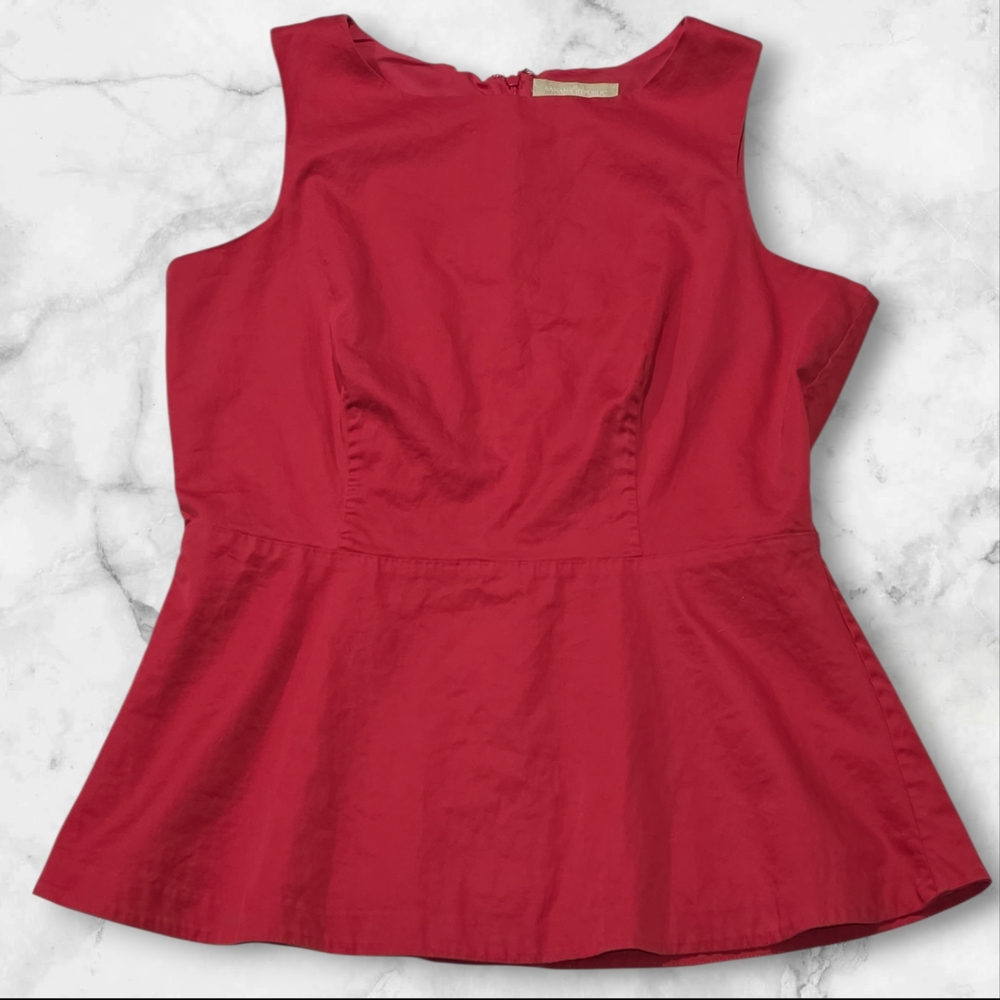 Banana Republic Pink Sleeveless Blouse Top Shirt Size 14 B90